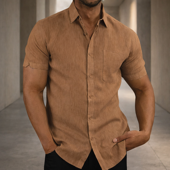 ALISTAIR SHORT SLEEVE SHIRT | EASY STYLE FOR WARM DAYS