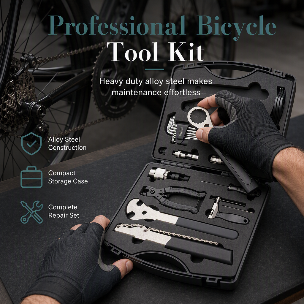 Bicycle Repair Tool Kit with Case 2