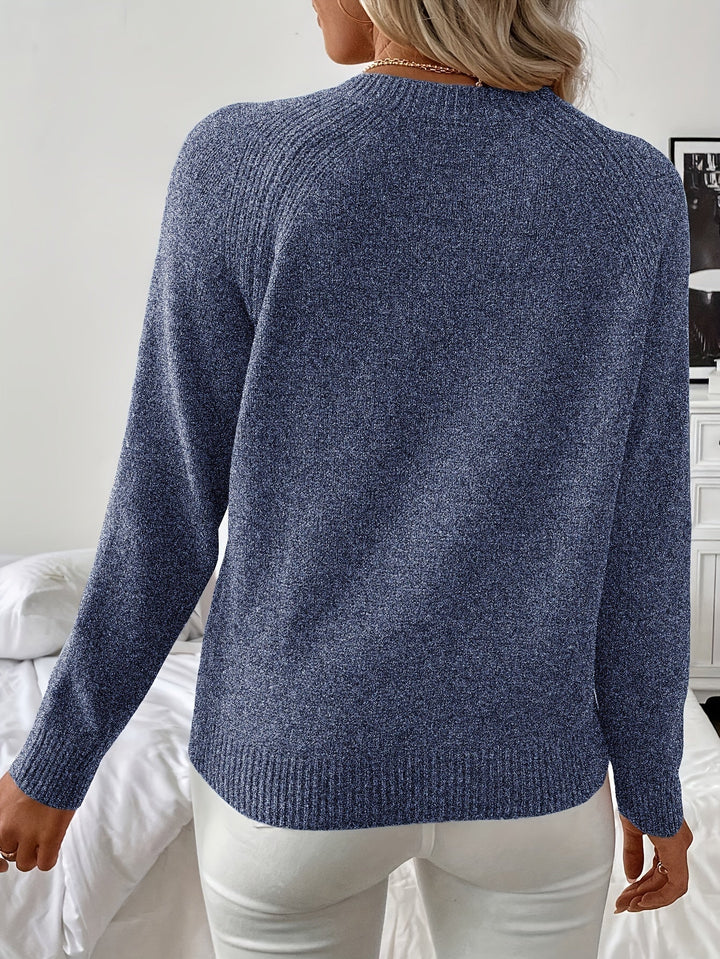 SOFT ASYMMETRIC PULLOVER | CASUAL LUXURY THAT FLATTERS EVERY FIGURE
