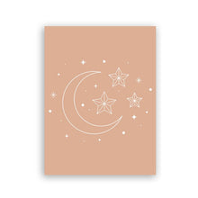 Canvas Wall Art Celestial Line Prints Set of 5 Unframed 3