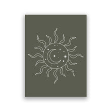 Canvas Wall Art Celestial Line Prints Set of 5 Unframed 5
