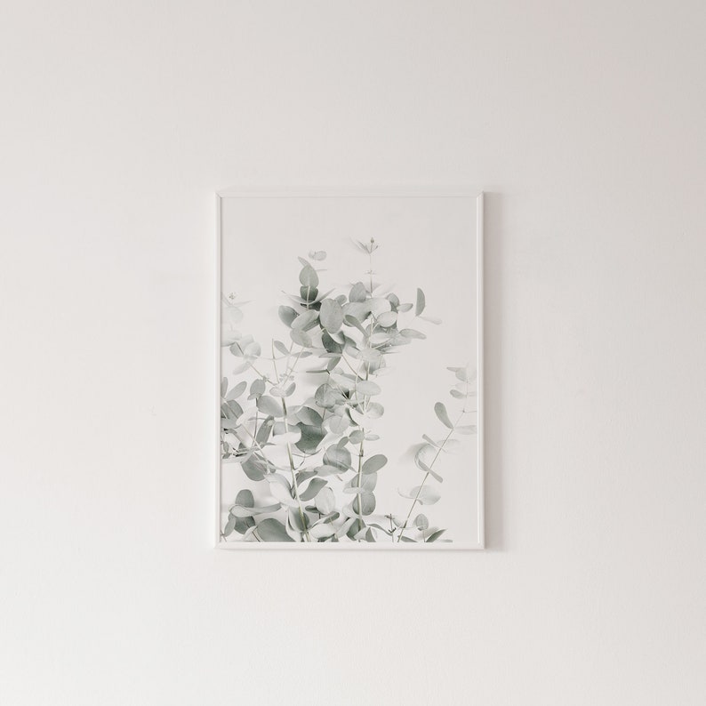 Canvas Wall Art Eucalyptus and Lavender Prints Set of 3 Unframed 2