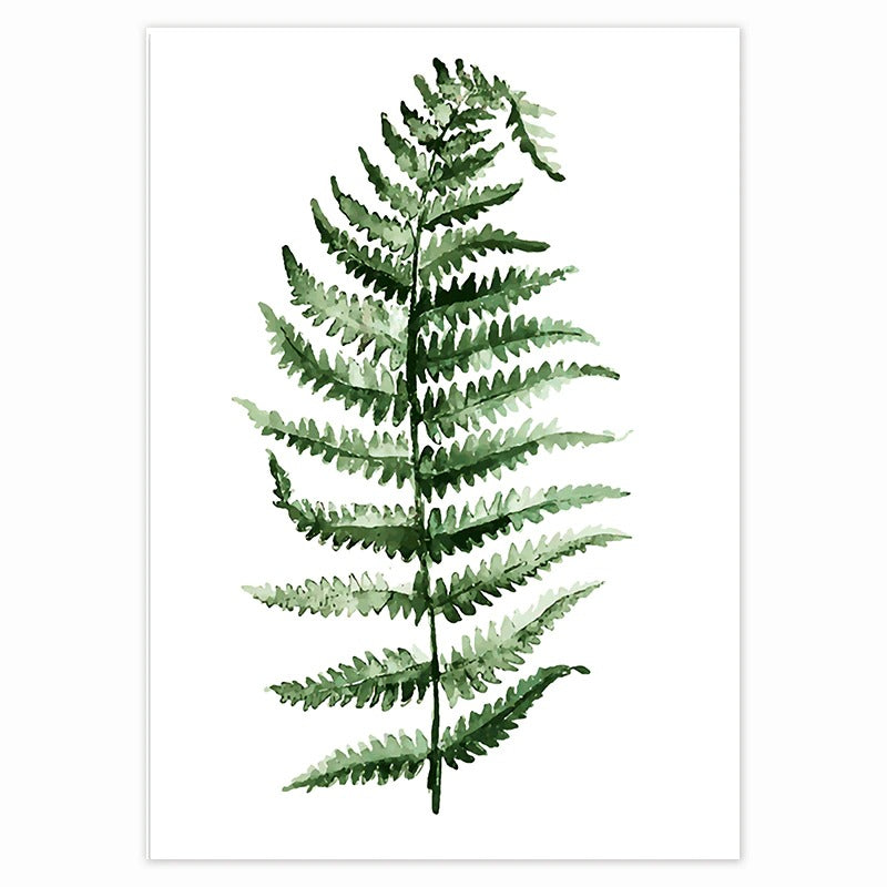 Canvas Wall Art Tropical Leaf Prints Set of 9 Unframed 2