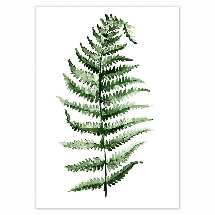Canvas Wall Art Tropical Leaf Prints Set of 9 Unframed 2