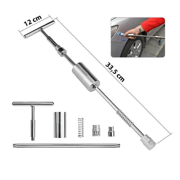 Car Dent Puller Kit T Bar with Glue Tabs 1