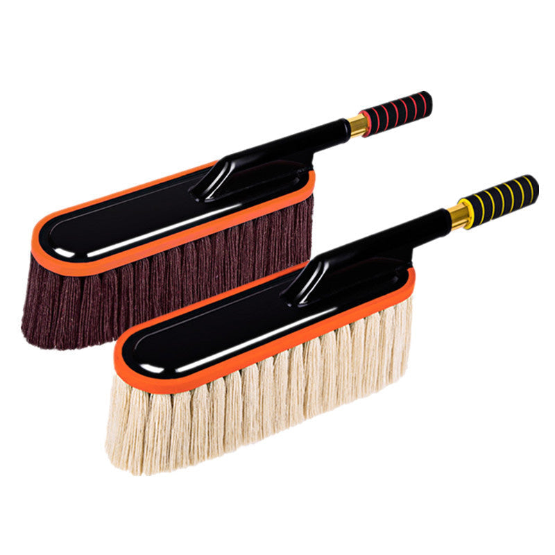 Car Duster with Telescoping Handle Wax Cotton Set of 3 Coffee 1