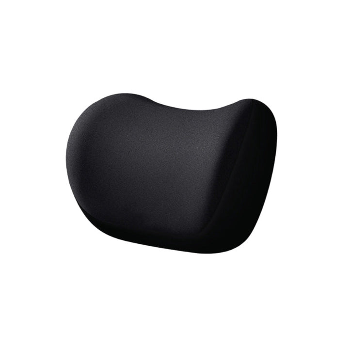 Car Neck Pillow Memory Foam Faux Suede Set of 3 Black 1