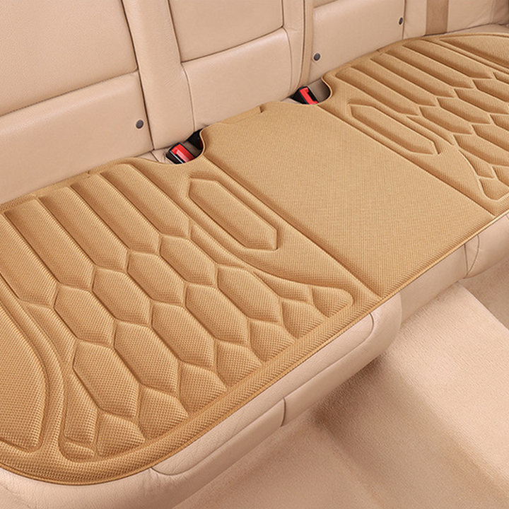 Car Seat Cushion Seaweed Fiber Front and Rear Beige 3