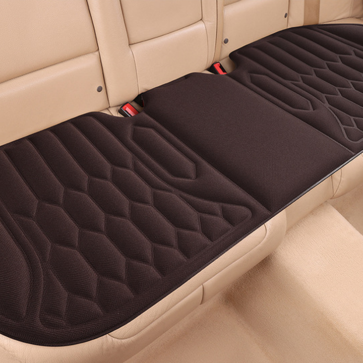 Car Seat Cushion Seaweed Fiber Front and Rear Coffee 2