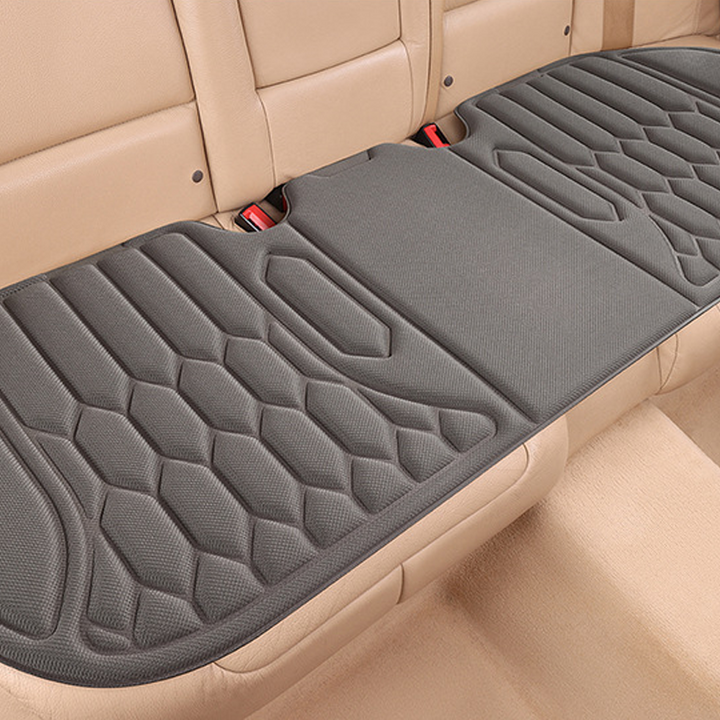Car Seat Cushion Seaweed Fiber Front and Rear Dark Gray 2