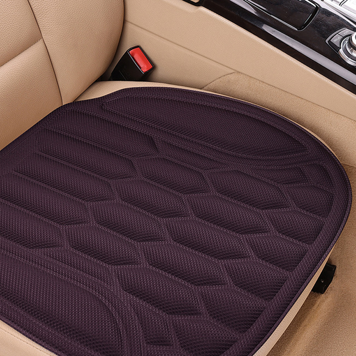 Car Seat Cushion Seaweed Fiber Front and Rear Purple 1