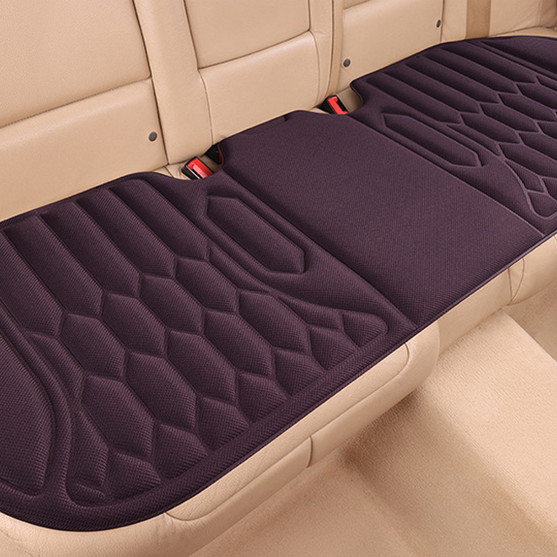 Car Seat Cushion Seaweed Fiber Front and Rear Purple 2