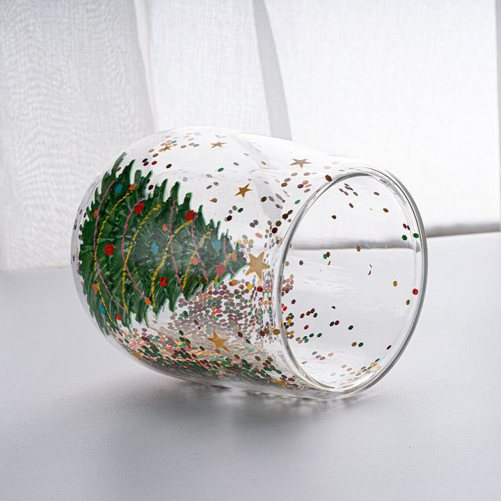 Christmas Tree Glass Tumbler 380 ml 4