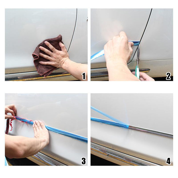 Chrome Trim Molding Strip Car Door Edge Guard 118 Inch Roll 5