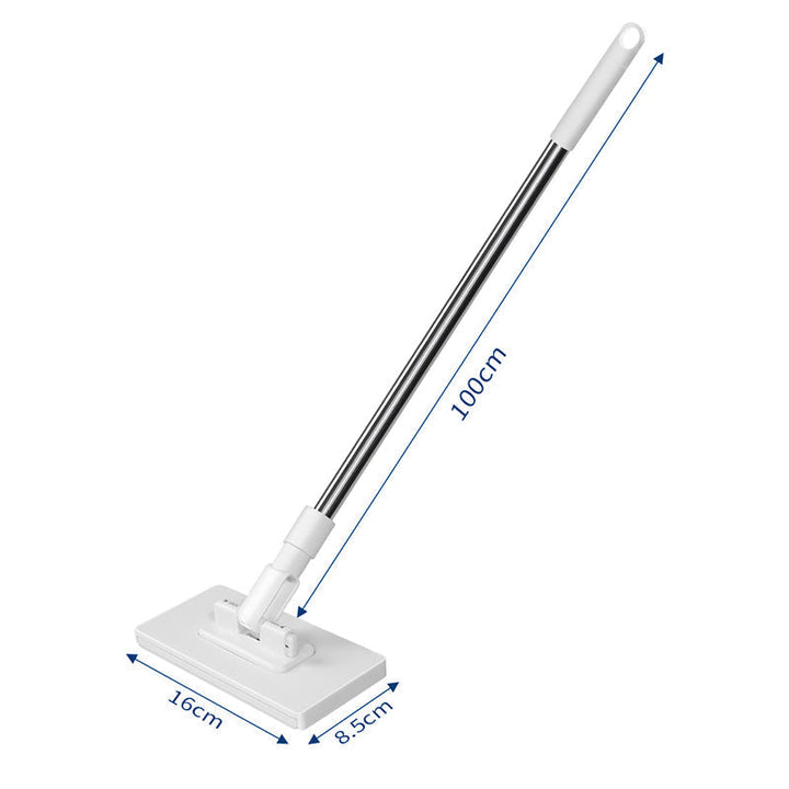Clamp Mop with 4 Reusable Cloths 39.4 Inch Handle 2