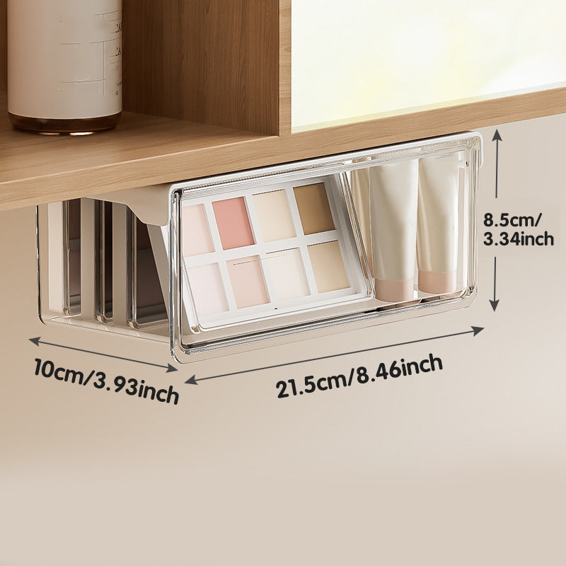 Clear Pull Out Under Cabinet Drawer Organizer Large 1