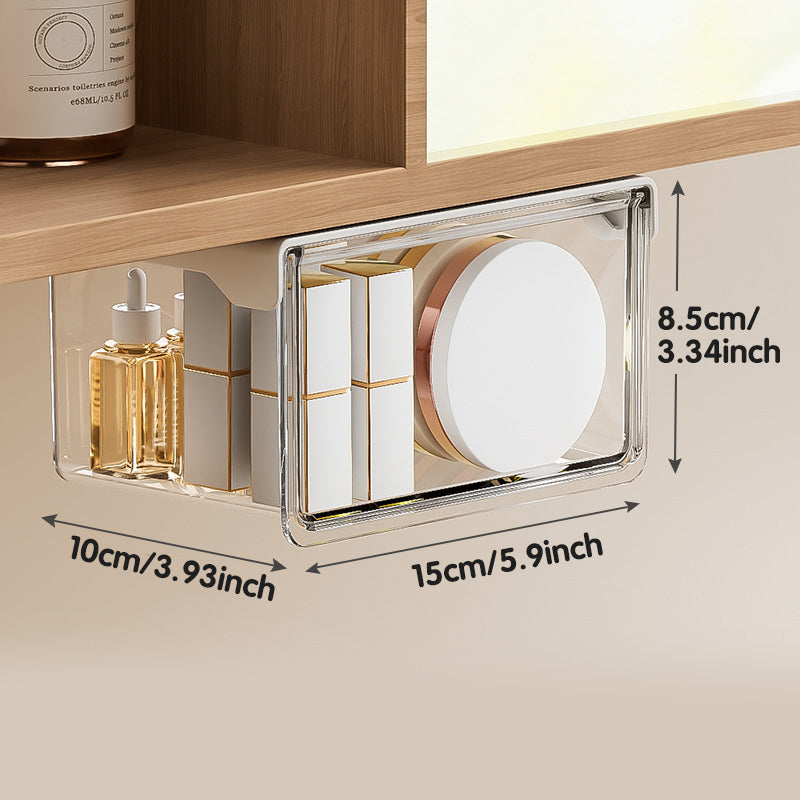 Clear Pull Out Under Cabinet Drawer Organizer Medium 1