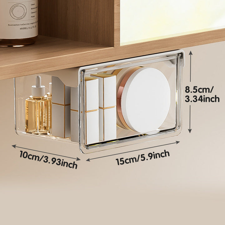 Clear Pull Out Under Cabinet Drawer Organizer Medium 1