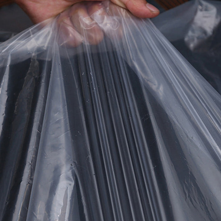 Clear Tarp PE with Grommets 6