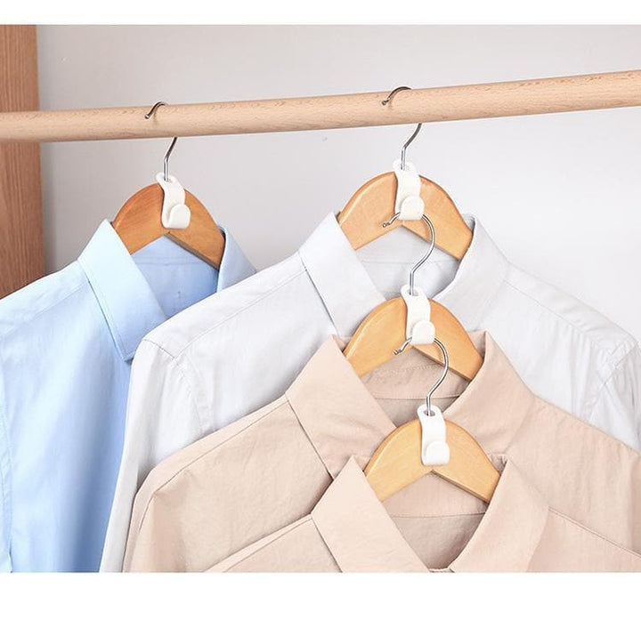 Clothes Hanger Connector Hooks 6 Pack Plastic Set of 3 4
