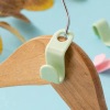 Clothes Hanger Connector Hooks 6 Pack Plastic Set of 3 Green 1