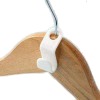 Clothes Hanger Connector Hooks 6 Pack Plastic Set of 3 on white