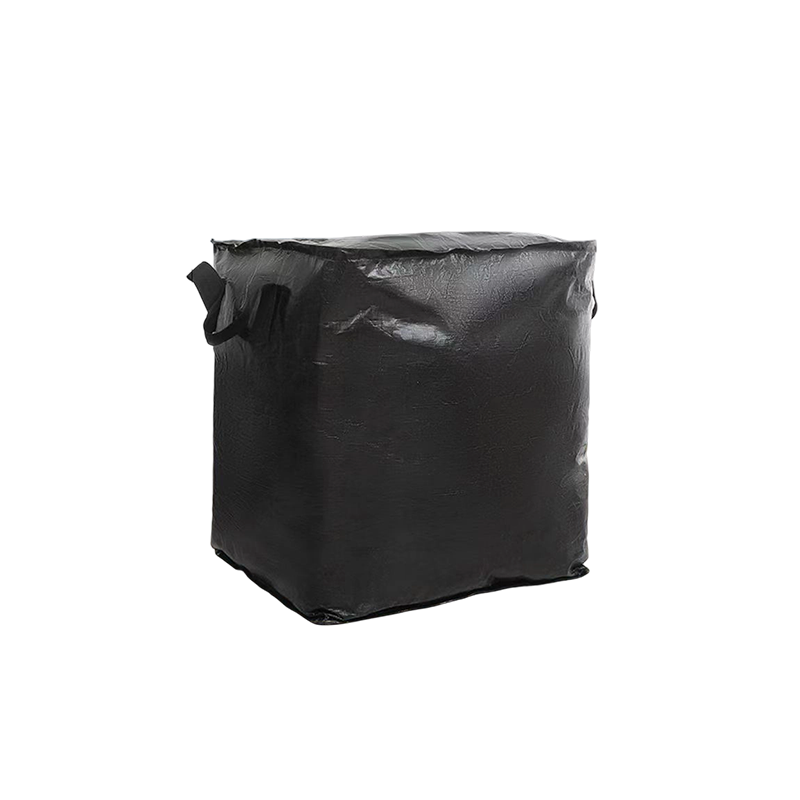 Collapsible Storage Bag PE with Handles 180 to 400 Liters Black 1