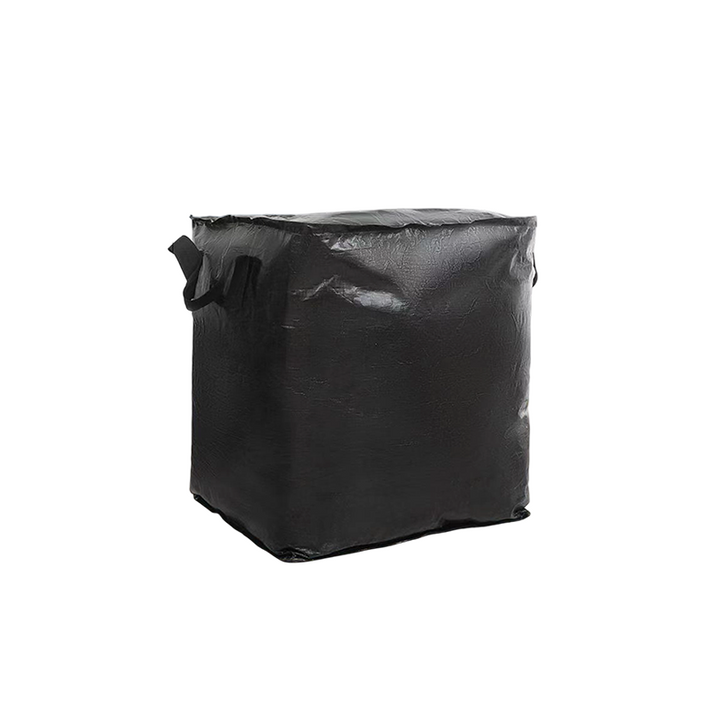 Collapsible Storage Bag PE with Handles 180 to 400 Liters Black 1