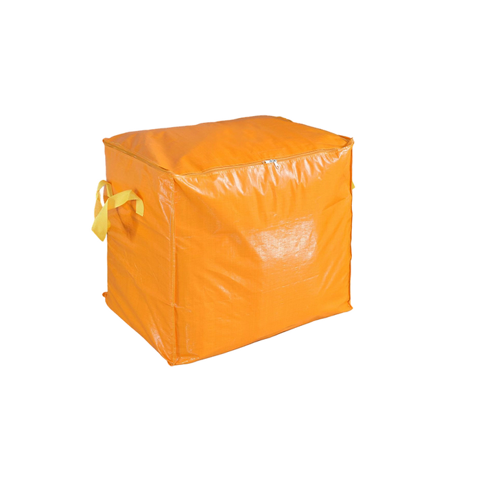 Collapsible Storage Bag PE with Handles 180 to 400 Liters Yellow 1
