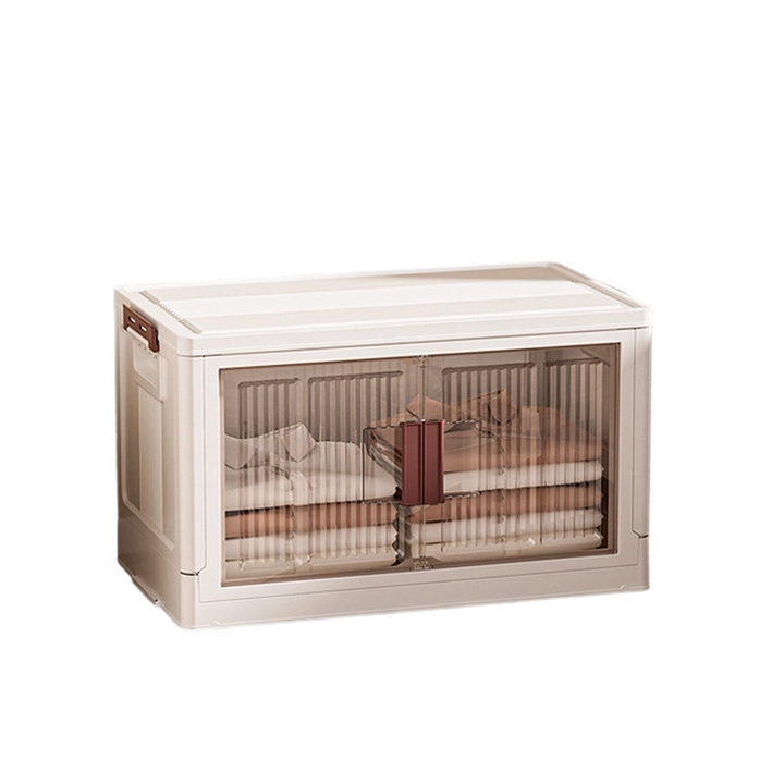 Collapsible Storage Cabinet with Magnetic Doors 1 to 3 Tier 1 Tier 1