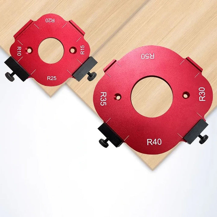 Corner Radius Router Template Set of 2 Aluminum 4