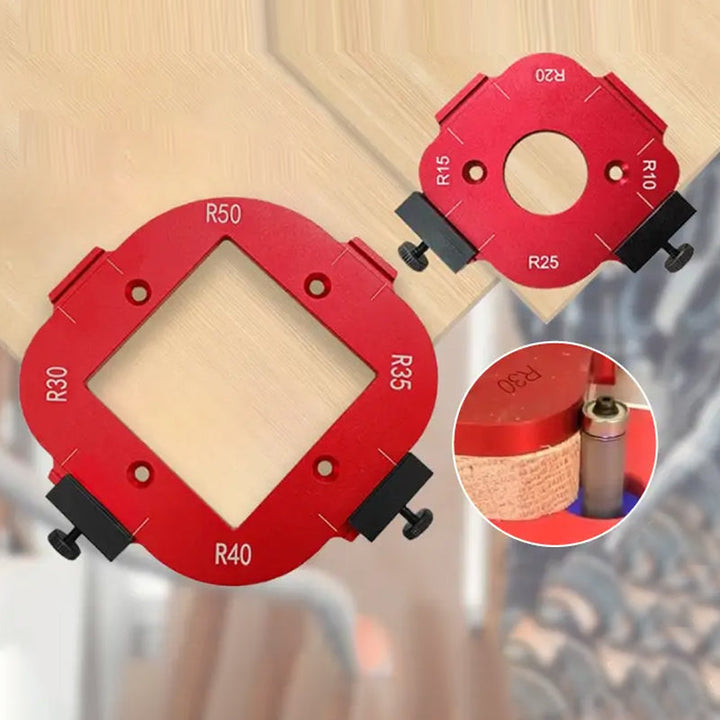 Corner Radius Router Template Set of 2 Aluminum 6