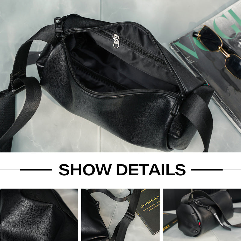 Crossbody Sling Bag PU 11.8 x 5.9 Inches Set of 3 2