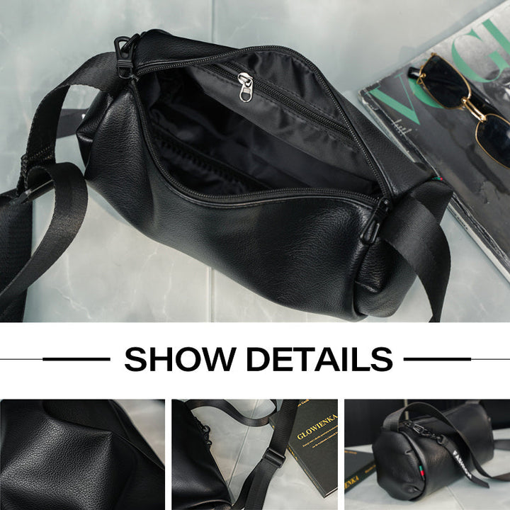 Crossbody Sling Bag PU 11.8 x 5.9 Inches Set of 3 2