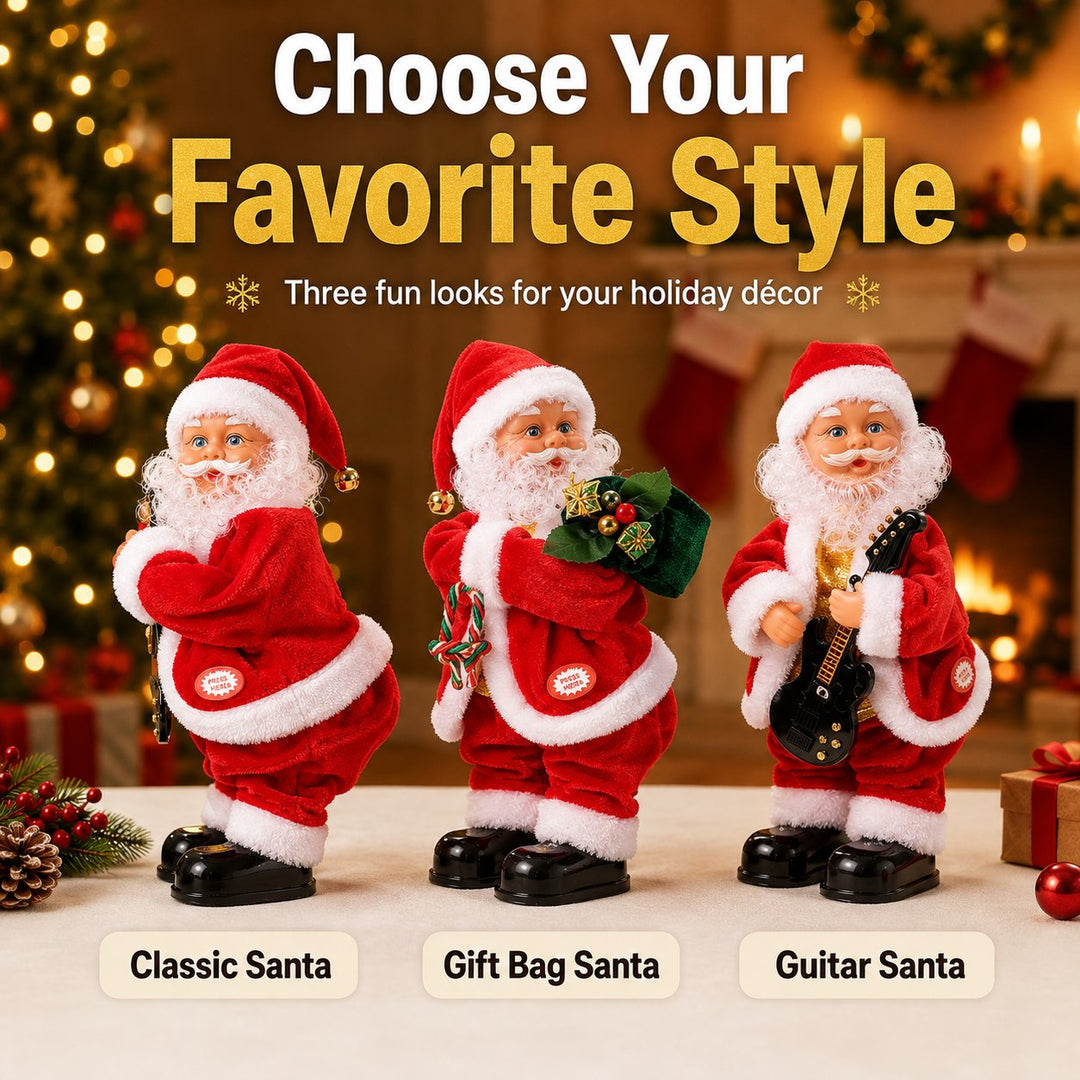 Dancing Santa Claus Figure with Music 2