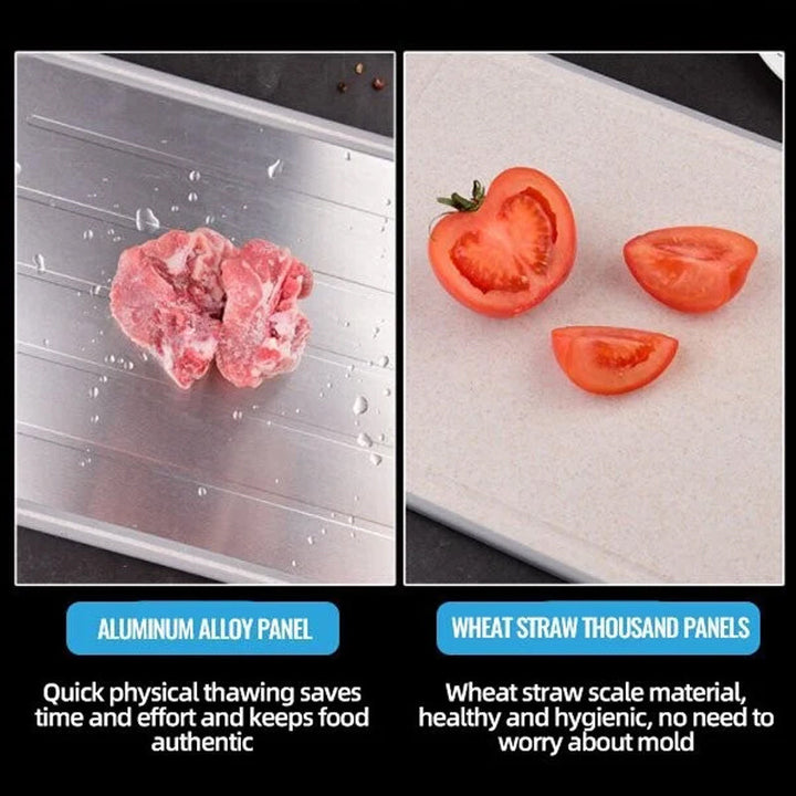 Defrosting Tray Aluminum 14.4 x 9.9 Inch 3