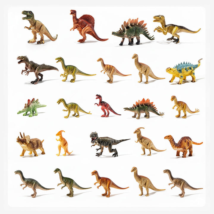Dinosaur Toy Playset with T Rex Head Storage Box 4