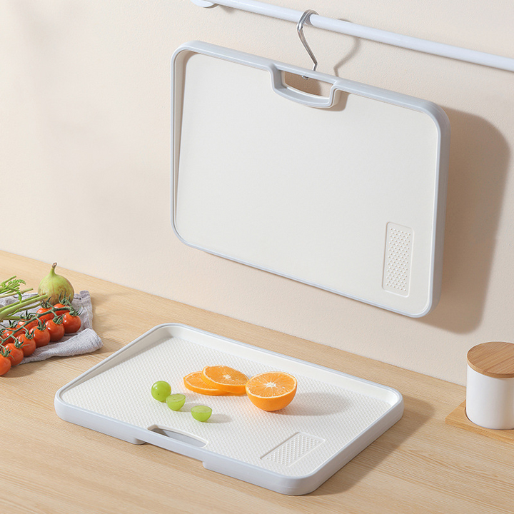 Double Sided Cutting Board Anti Spill Non Slip with Grinding Zone 2
