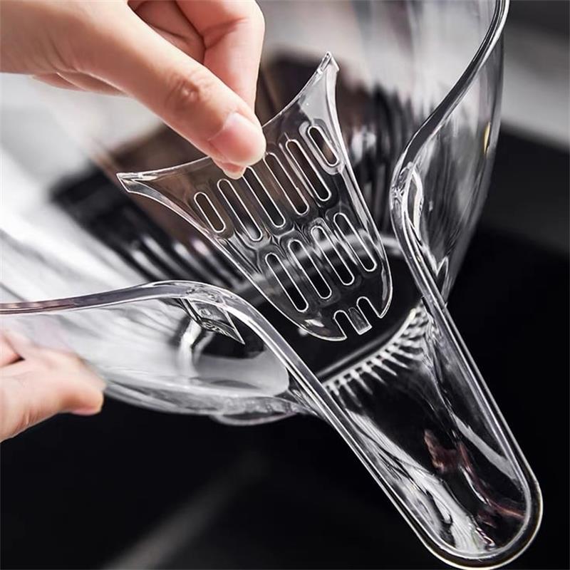 Drain Basket Bowl with Pour Spout 9.2 Inch 7