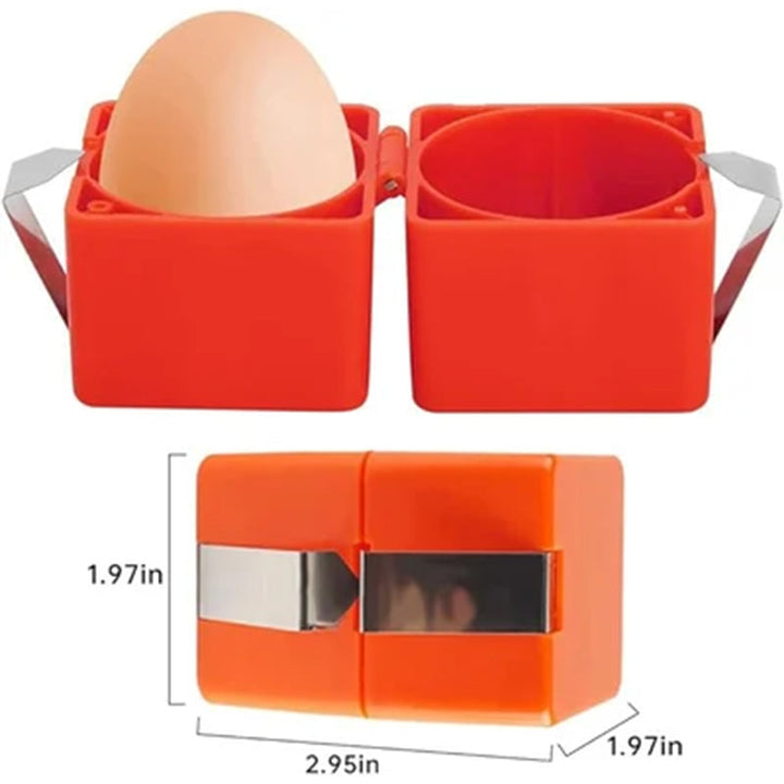 Egg Cracker Cube Set of 6 Orange 1