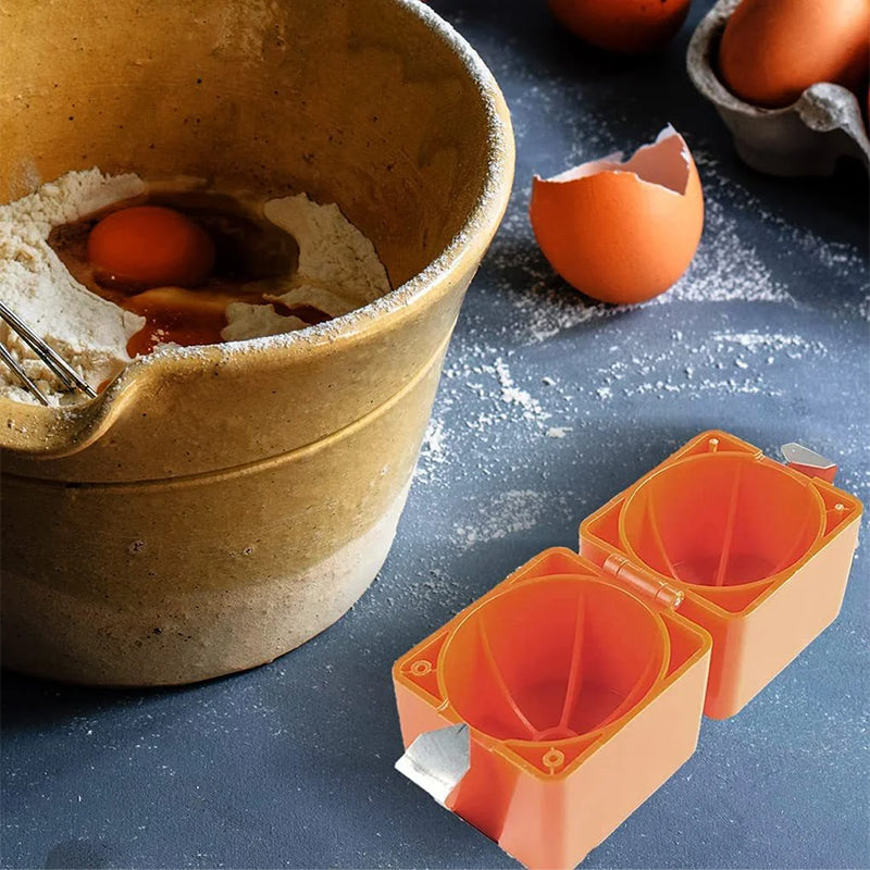 Egg Cracker Cube Set of 6 Orange 2