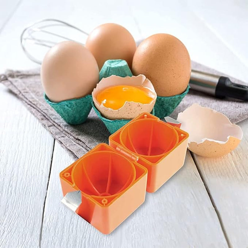Egg Cracker Cube Set of 6 Orange 3