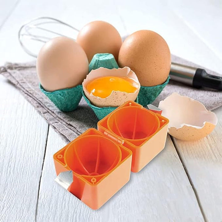 Egg Cracker Cube Set of 6 Orange 3