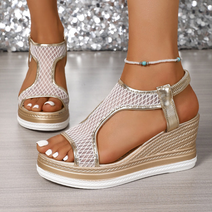NAOMI | NO FUSS WEDGE SANDAL