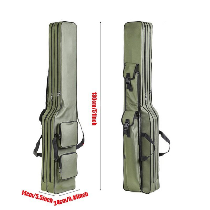 Fishing Rod Bag 3 Layer Oxford 51 or 59 Inch 1