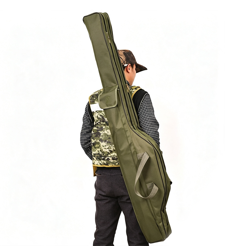 Fishing Rod Bag 3 Layer Oxford 51 or 59 Inch Army Green 59 Inch 1