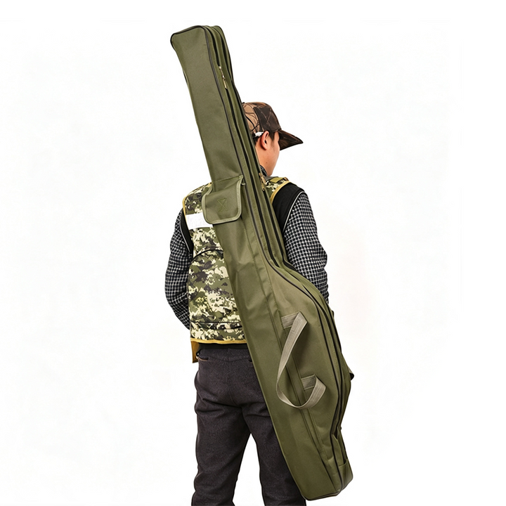 Fishing Rod Bag 3 Layer Oxford 51 or 59 Inch Army Green 59 Inch 1