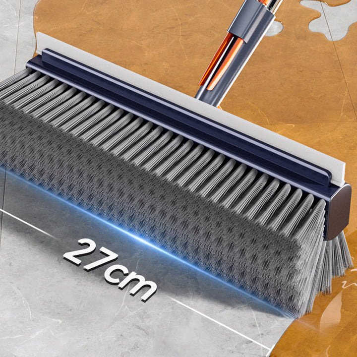 Floor Scrub Brush 3 in 1 with Squeegee 54.3 Inch Handle 5