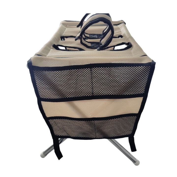 Foldable Pet Grooming Table and Hammock 23.6 x 13 x 15.7 Inches Khaki 1