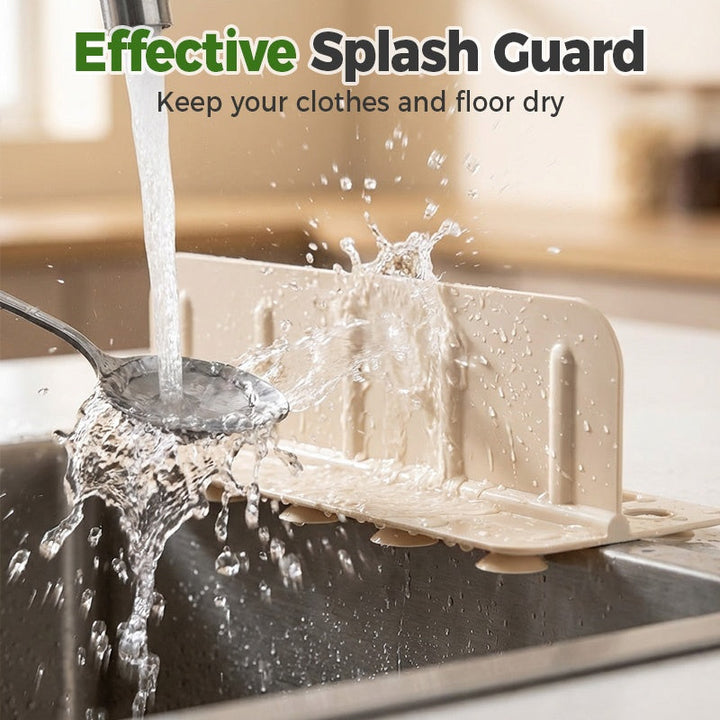 Foldable Sink Splash Guard with Suction Cups 13.9 Inch 4